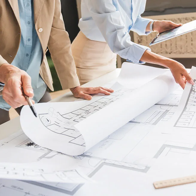 architectural details and construction planning